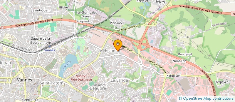 localisation de l'entreprise MONSIEUR VAHIT TOSUN à VANNES