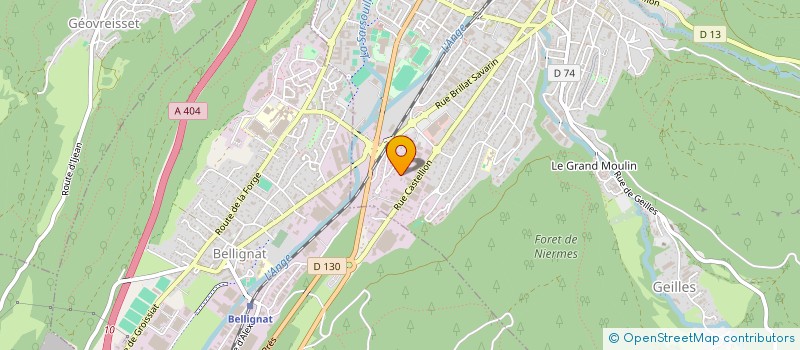 localisation de l'entreprise MONSIEUR VAHRAM HOVHANNISYAN  OYONNAX