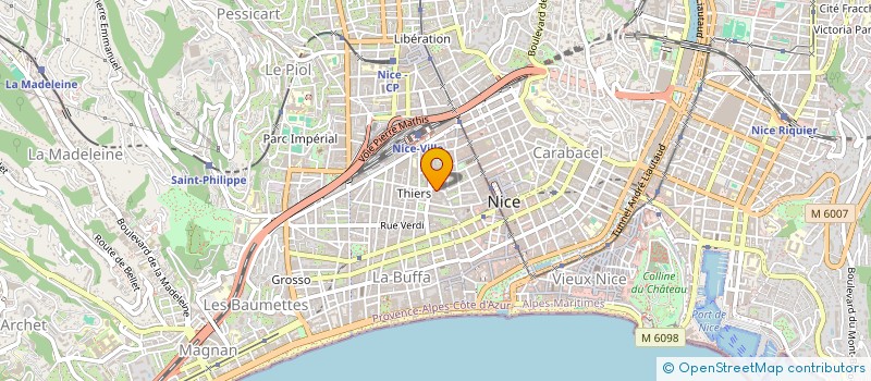 localisation de l'entreprise MONSIEUR VAHTANGS SAMTELADZE à NICE