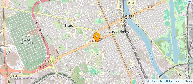 localisation de l'entreprise MONSIEUR VAKANTIE FOFANA à THIAIS