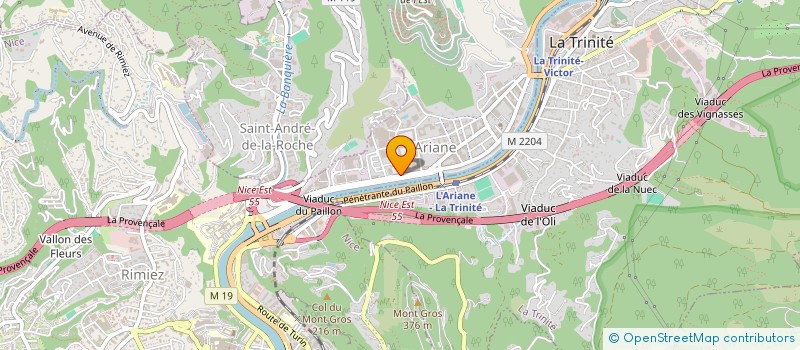 localisation de l'entreprise MONSIEUR VAKHIT-BAKIRSOULTANO VISKHANOV  NICE