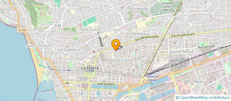 localisation de l'entreprise MONSIEUR VAKHTANG SIGUA  LE HAVRE