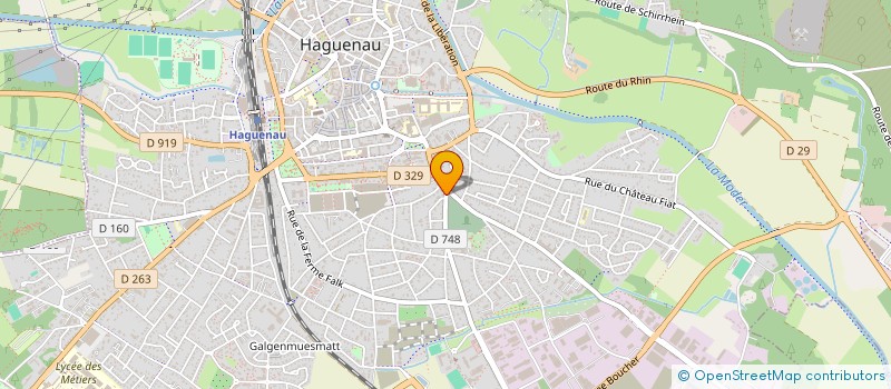 localisation de l'entreprise MONSIEUR VALAYR HOUDARD  HAGUENAU