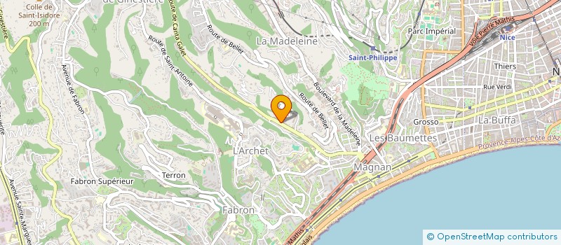 localisation de l'entreprise MONSIEUR VALBER DIAS POLICARPO à NICE
