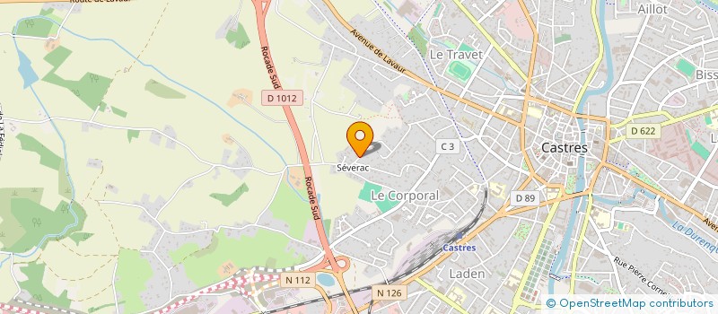 localisation de l'entreprise MONSIEUR VALDEMAR DE JESUZ  CASTRES