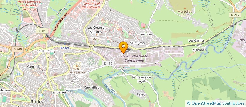 localisation de l'entreprise MONSIEUR VALDEMAR PIASECKIJ  ONET-LE-CHATEAU
