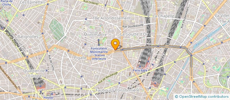 localisation de l'entreprise MONSIEUR VALDIRENO CARLOS DE OLIVEIRA ROQUE  PARIS 18