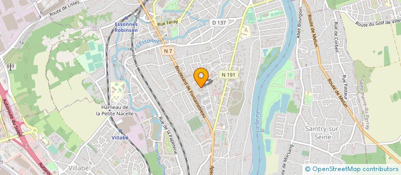 localisation de l'entreprise MONSIEUR VALDO EXANTUS à CORBEIL-ESSONNES