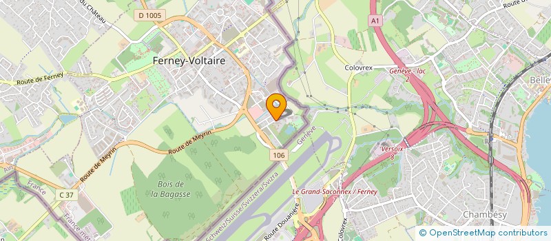 localisation de l'entreprise MONSIEUR VALDON RASHITI à FERNEY-VOLTAIRE