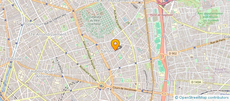 localisation de l'entreprise MONSIEUR VALENCY BAKA  PARIS