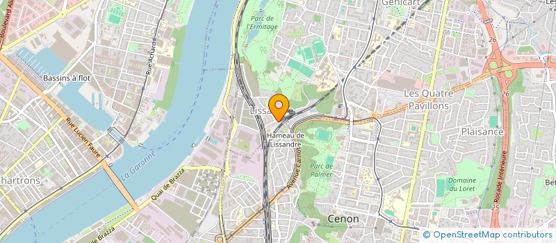 localisation de l'entreprise MONSIEUR VALENTIM GONCALVES TEIXEIRA  LORMONT