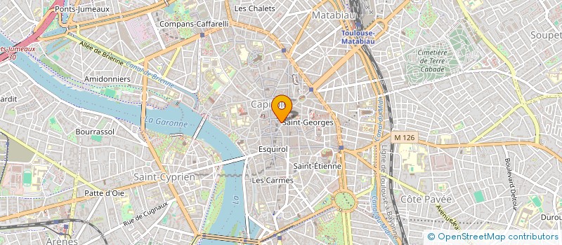 localisation de l'entreprise MONSIEUR VALENTIN AGOSTINI  TOULOUSE