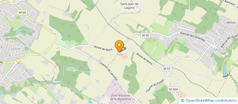 localisation de l'entreprise MONSIEUR VALENTIN ALBEROLA-ROSSI  PIN-BALMA