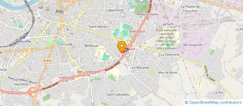 localisation de l'entreprise MONSIEUR VALENTIN ALMON à ALBI