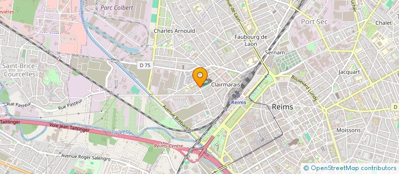 localisation de l'entreprise MONSIEUR VALENTIN AME  REIMS