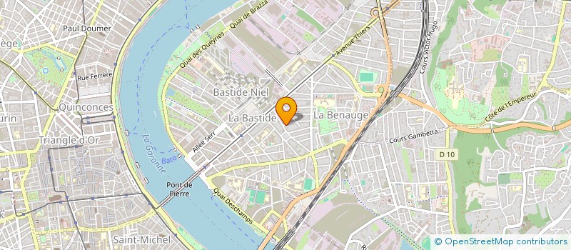 localisation de l'entreprise MONSIEUR VALENTIN AMELINEAU à BORDEAUX