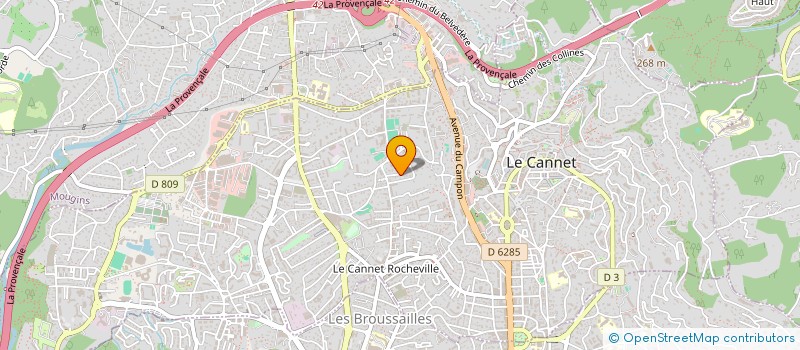 localisation de l'entreprise MONSIEUR VALENTIN ANNAT  CAGNES-SUR-MER