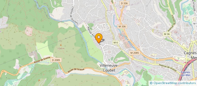 localisation de l'entreprise MONSIEUR VALENTIN APARASCHIVEI à VILLENEUVE-LOUBET