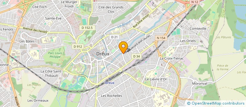 localisation de l'entreprise MONSIEUR VALENTIN ARCANGER à DREUX