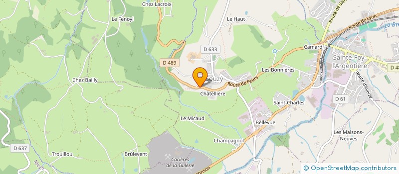 localisation de l'entreprise MONSIEUR VALENTIN ARDAUD  SOUZY