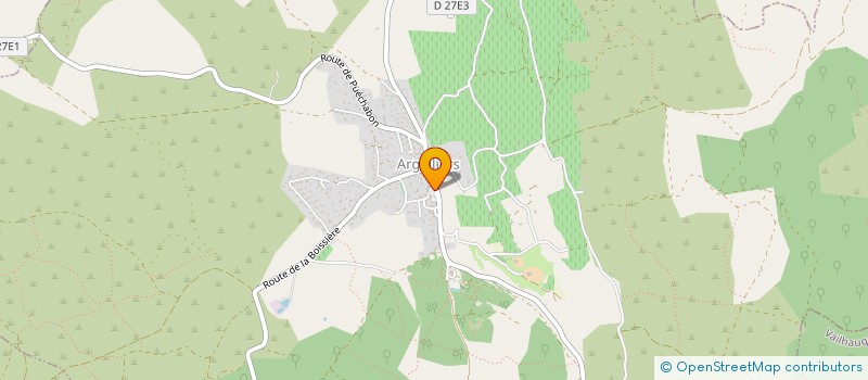 localisation de l'entreprise MONSIEUR VALENTIN AROCAS  ARGELLIERS