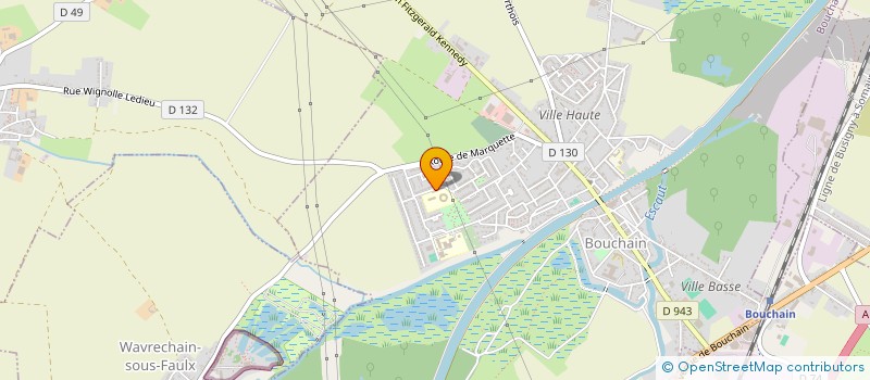 localisation de l'entreprise MONSIEUR VALENTIN AROLD  BOUCHAIN