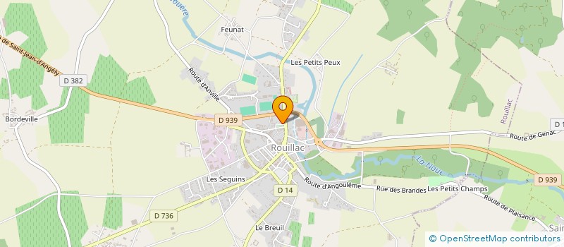 localisation de l'entreprise MONSIEUR VALENTIN ARRONDEAU à SAINT-CYBARDEAUX