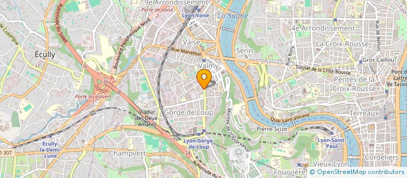 localisation de l'entreprise MONSIEUR VALENTIN AUBOIRON à LYON