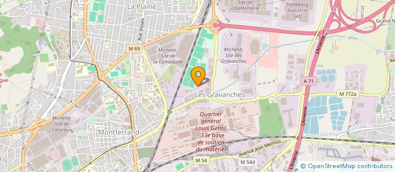 localisation de l'entreprise MONSIEUR VALENTIN AVIGNON  CLERMONT FERRAND