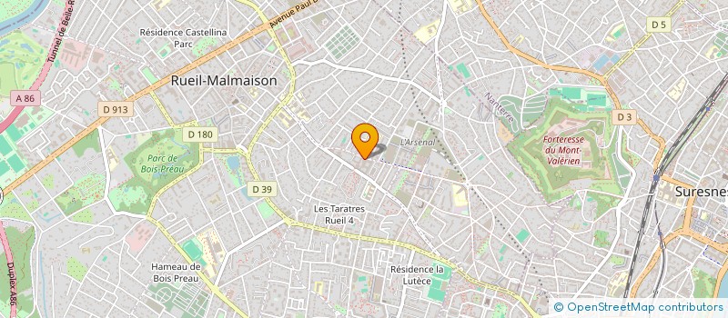 localisation de l'entreprise MONSIEUR VALENTIN AYOUNI à RUEIL-MALMAISON