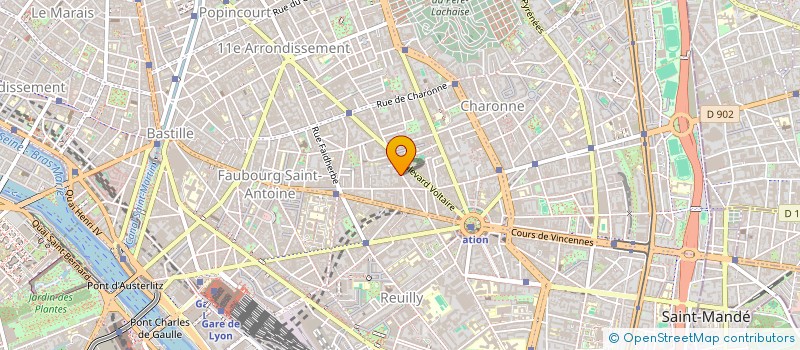 localisation de l'entreprise MONSIEUR VALENTIN BABIN  PARIS