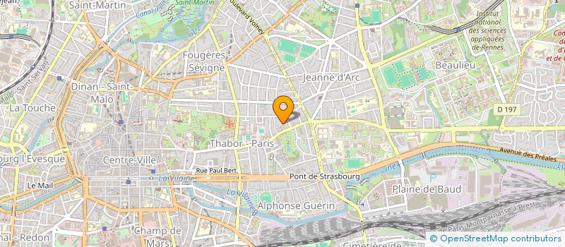 localisation de l'entreprise MONSIEUR VALENTIN BACHELOT à RENNES