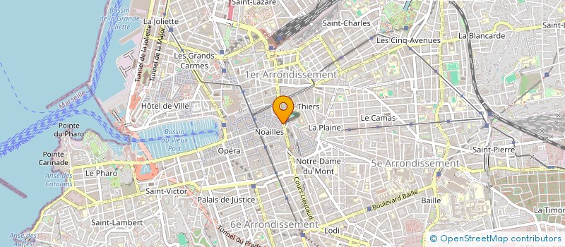 localisation de l'entreprise MONSIEUR VALENTIN BACIOCCHI à MARSEILLE