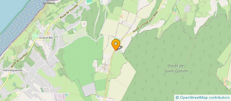 localisation de l'entreprise MONSIEUR VALENTIN BADOUARD  PENNEDEPIE