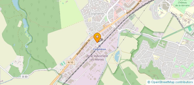 localisation de l'entreprise MONSIEUR VALENTIN BAGLAN à COIGNIERES