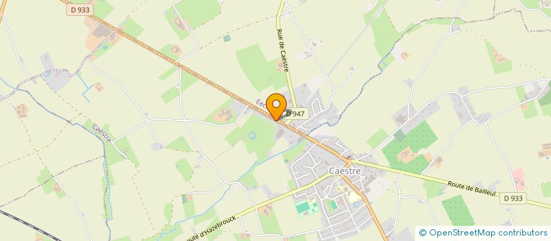 localisation de l'entreprise MONSIEUR VALENTIN BAILLEUL  CAESTRE