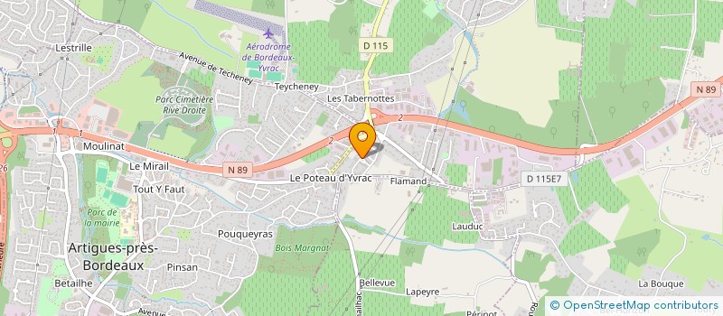 localisation de l'entreprise MONSIEUR VALENTIN BAILLOU  YVRAC