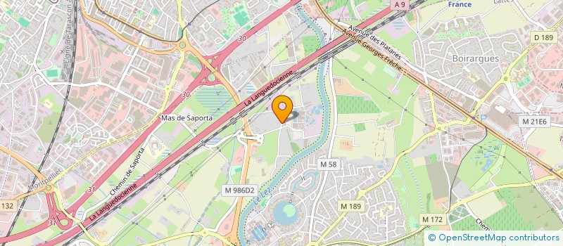 localisation de l'entreprise MONSIEUR VALENTIN BAILLY à LATTES