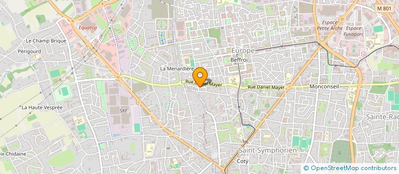 localisation de l'entreprise MONSIEUR VALENTIN BAILLY  TOURS