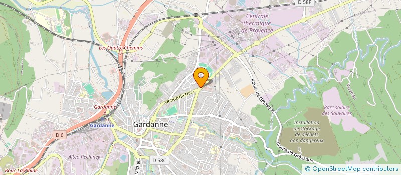 localisation de l'entreprise MONSIEUR VALENTIN BAKIRCILAR  GARDANNE