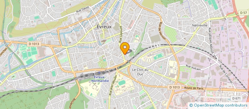 localisation de l'entreprise MONSIEUR VALENTIN-BAPTISTE CHARLEUX à LE NEUBOURG