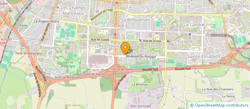 localisation de l'entreprise MONSIEUR VALENTIN BARABAS  RENNES