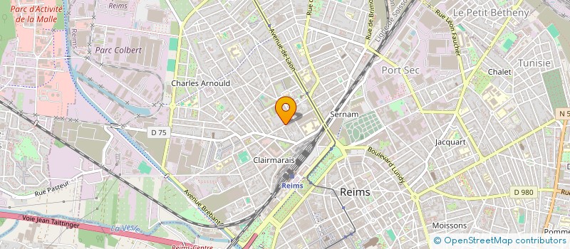 localisation de l'entreprise MONSIEUR VALENTIN BARBIER  REIMS