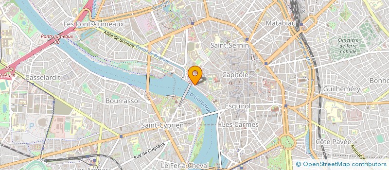 localisation de l'entreprise MONSIEUR VALENTIN BARQUISSAU à TOULOUSE