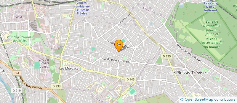 localisation de l'entreprise MONSIEUR VALENTIN BARRE--FASQUEL  CHAMPIGNY-SUR-MARNE