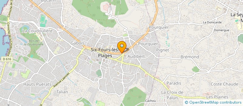 localisation de l'entreprise MONSIEUR VALENTIN BASARAB à SIX-FOURS-LES-PLAGES