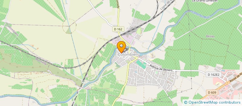 localisation de l'entreprise MONSIEUR VALENTIN BASCOUL à COLOMBIERS