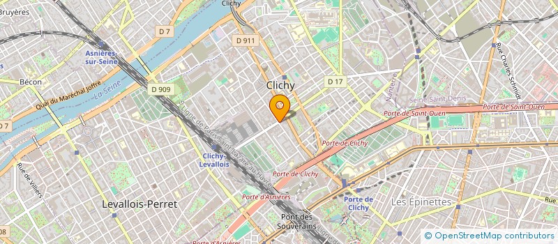 localisation de l'entreprise MONSIEUR VALENTIN BASSAN à CLICHY
