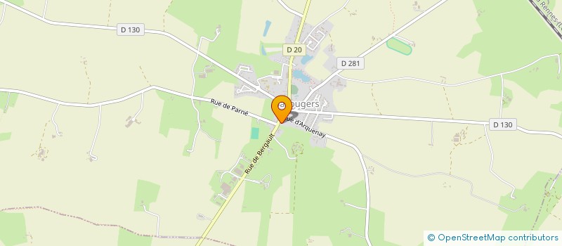 localisation de l'entreprise MONSIEUR VALENTIN BASSOULET  BAZOUGERS