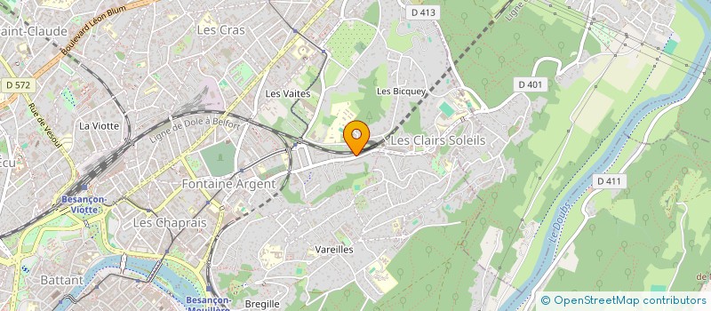 localisation de l'entreprise MONSIEUR VALENTIN BATON à BESANCON